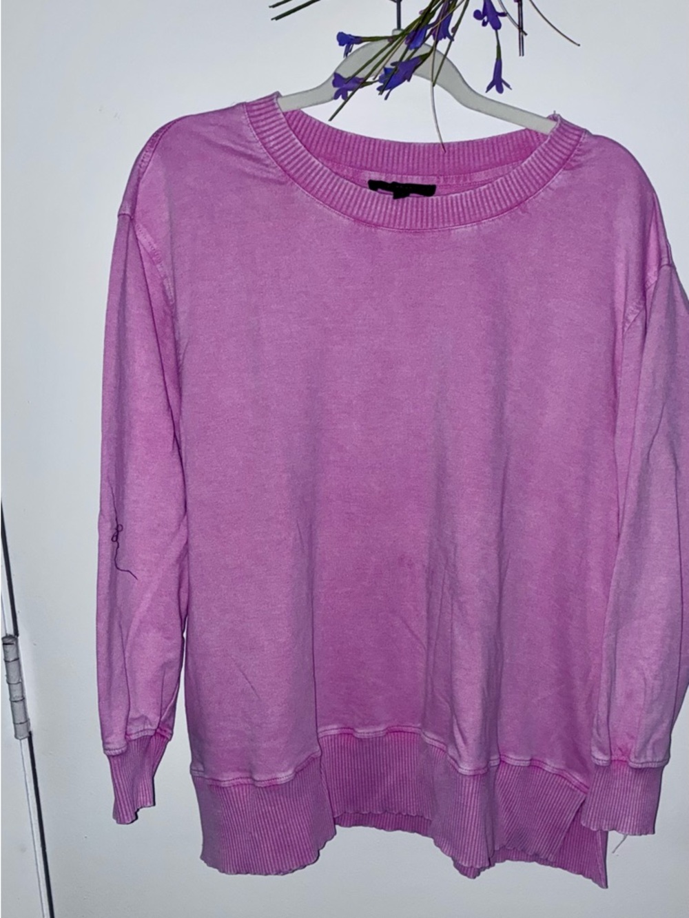 Jane and Delancey Vintage Pink Crewneck Sweater